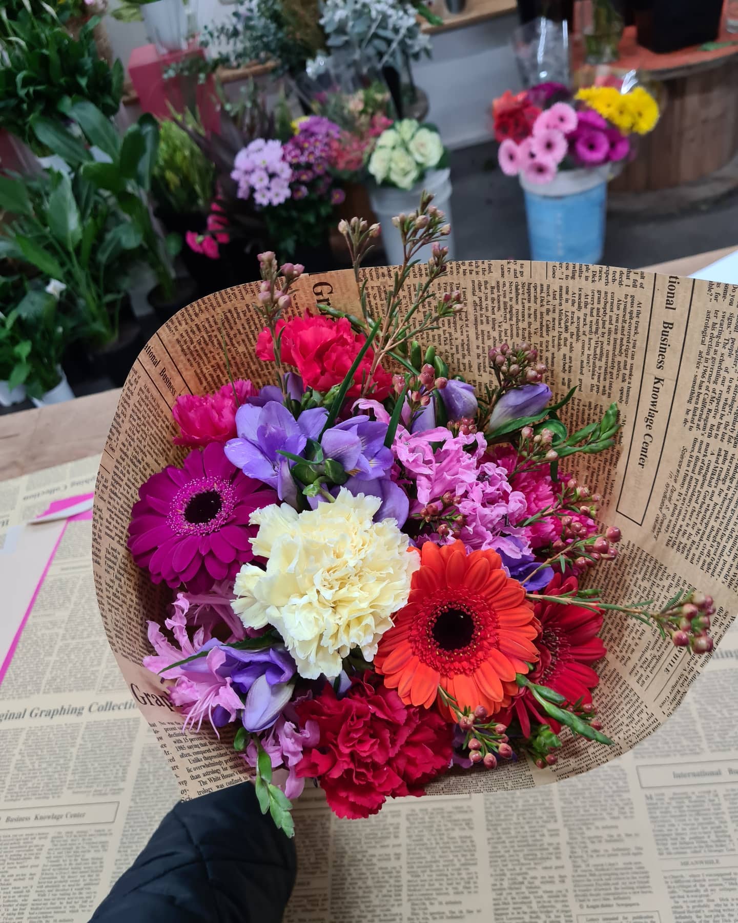 Rainbow Posy