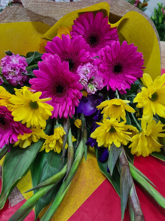 Seasonal Flower Wrap