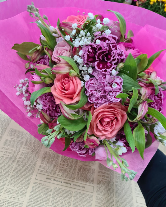 Pink Passion Posy